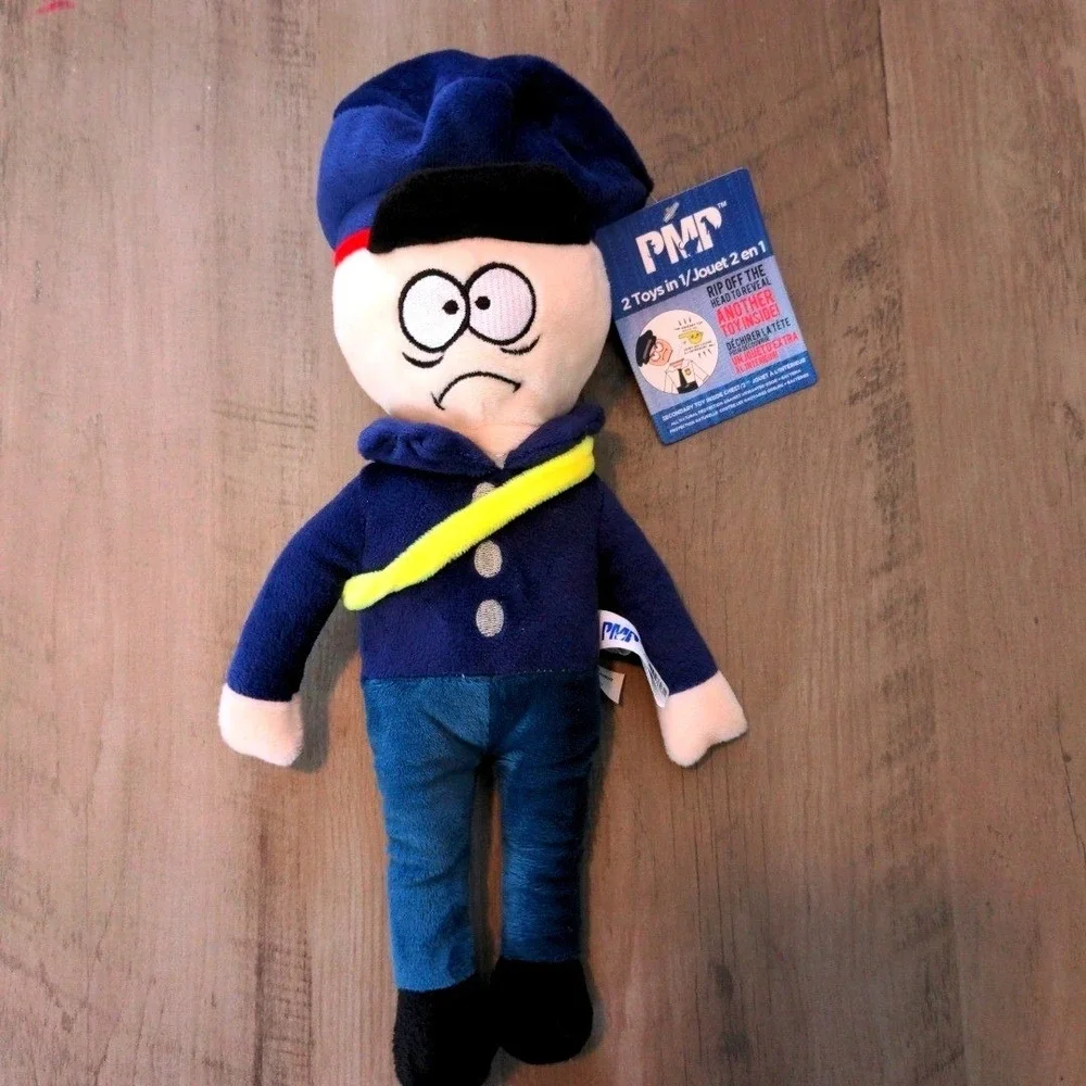 PMP 2-in-1 Plush Toy‎ Mailman Uniform Figure Hidden Dog Toy  Stuffed Animal